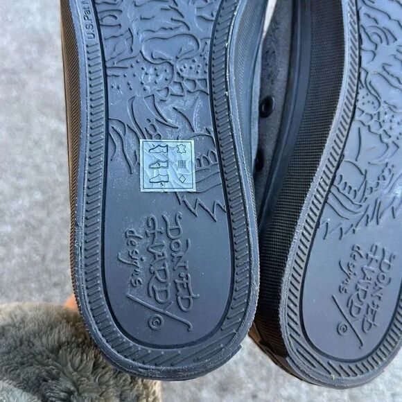 Ed Hardy Gas Leak Suede Sneakers Women’s Sz 8 - Picture 9 of 13